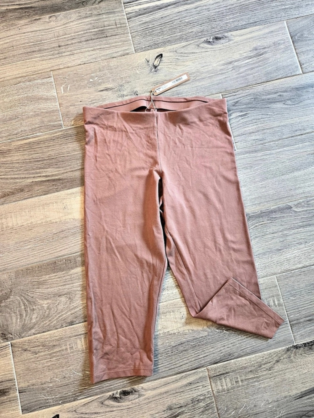 SKIMS Smooth Layers Brown Leggings Size Small NWT